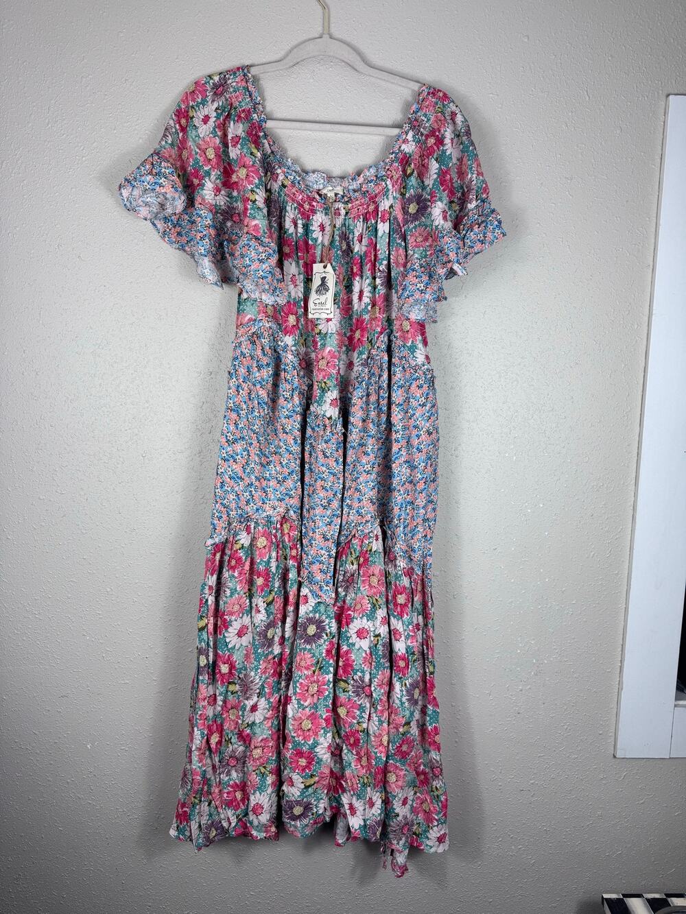 NWT Easel Maxi Floral Dress Womens Size Large